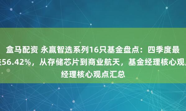 盒马配资 永赢智选系列16只基金盘点：四季度最高收益56.42%，从存储芯片到商业航天，基金经理核心观点汇总