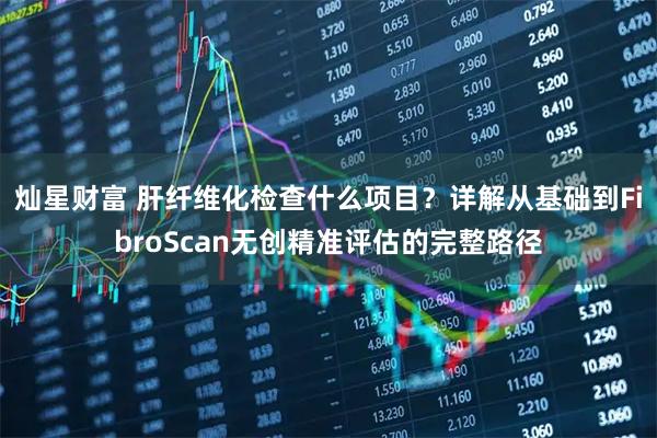 灿星财富 肝纤维化检查什么项目？详解从基础到FibroScan无创精准评估的完整路径