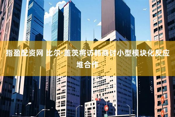 指盈配资网 比尔·盖茨将访韩商讨小型模块化反应堆合作